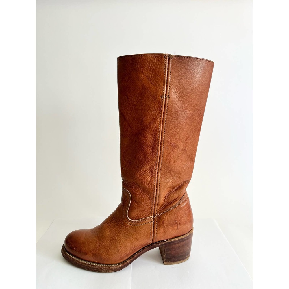 FRYE BOOTS - CAMPUS 14L - color saddle